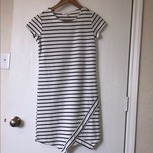 Maurice’s Stripped Dress with Asymmetrical Hem